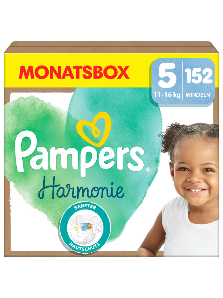 Pampers Pampers Harmonie Windeln Größe 5, 152 Windeln, 11kg-16kg günstig kaufen 5