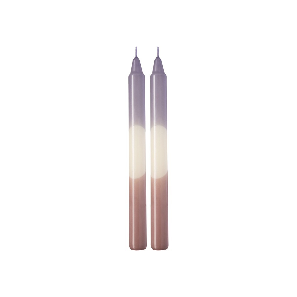 Stabkerze dip dye lavender. grape 2 Stk. Like Home