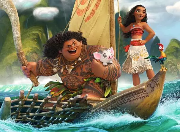Kinderpuzzle ab 6 Jahren - Vaiana und Maui - 100 Teile