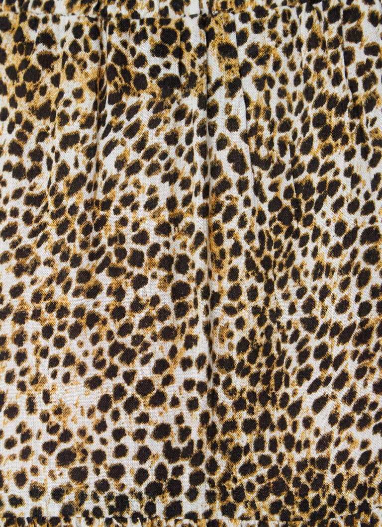 Whistles Midi krokots svārki ar leoparda apdruku