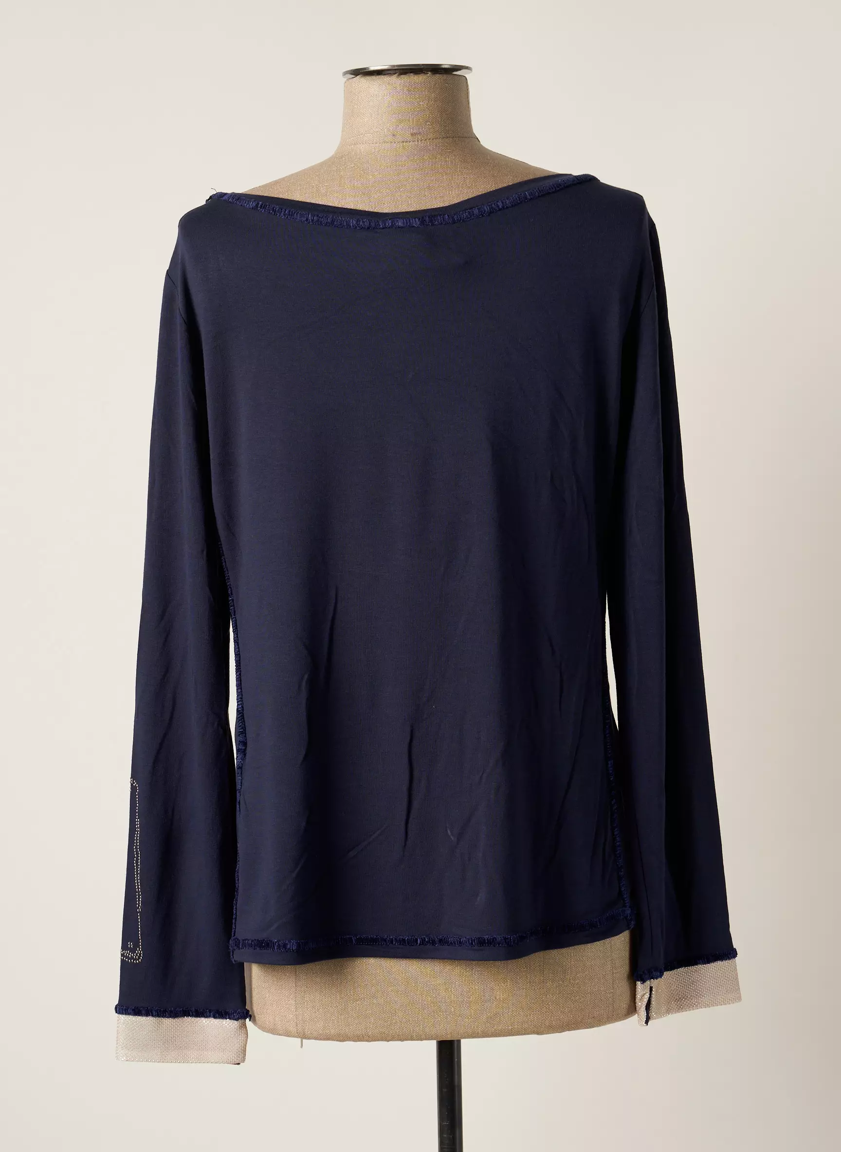 Elisa Cavaletti Tshirts Femme couleur bleu