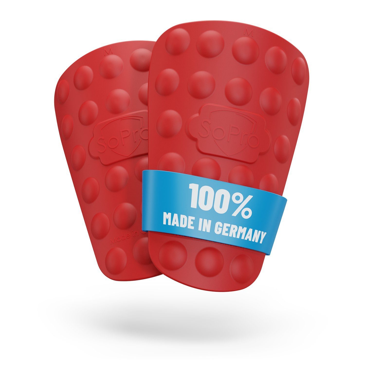 SoPro Schienbeinschutz Schienbeinschoner Fußball für Kinder & Erwachsene inkl. Socken