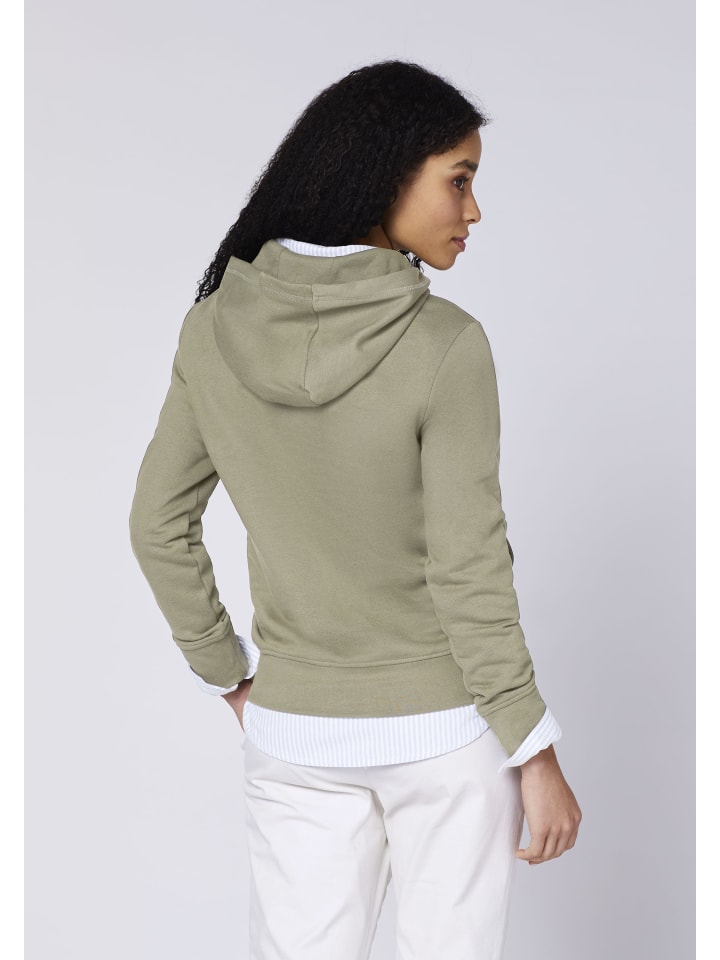 Polo Sylt Kapuzenpullover in Grün günstig kaufen