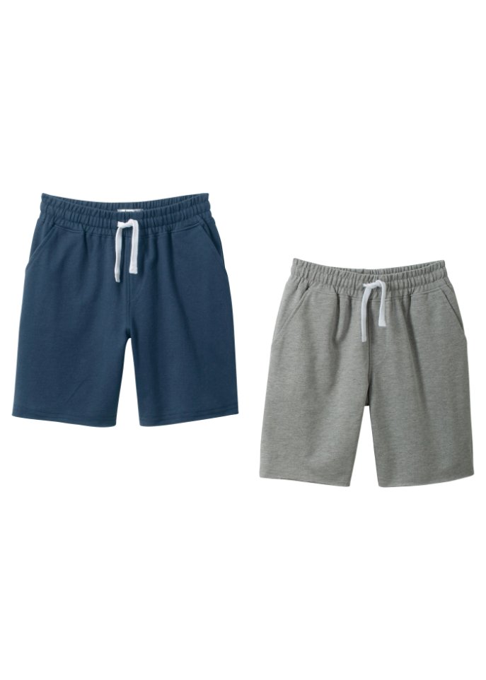 Jungen Sweatbermuda (2er Pack)