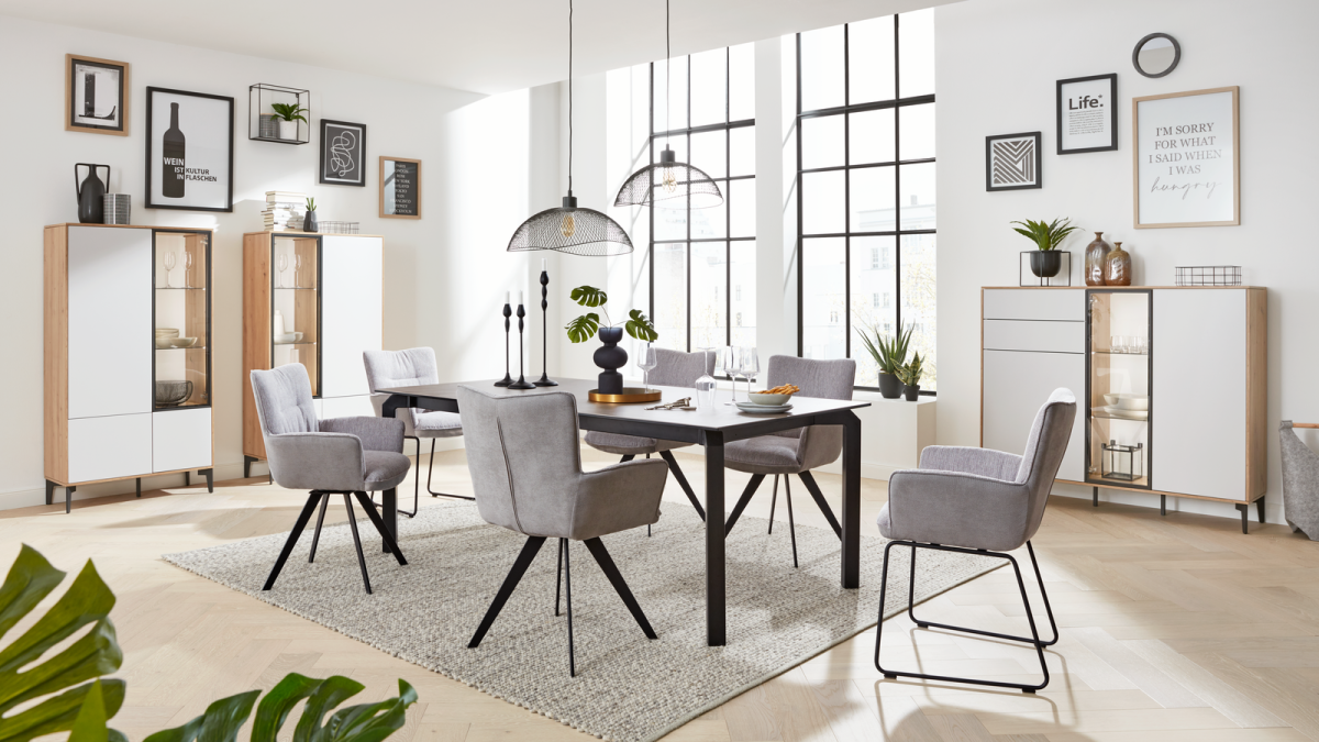 Interliving Design-Schalensessel 5111 Grau