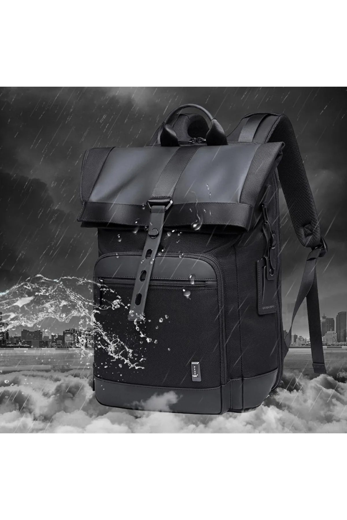 Peak Time  Rucksack - Schwarz - Unifarben