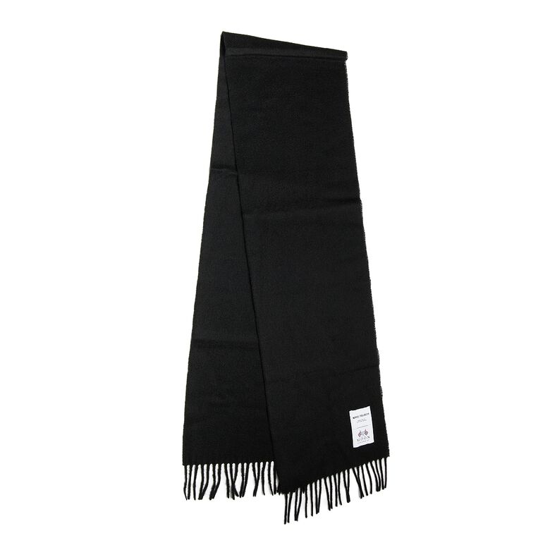 Norse Projects Norse Moon Merino Lambswool Scarf Black