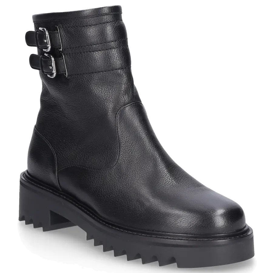 Aquazzura - Stiefeletten SUE Kalbsleder - schwarz