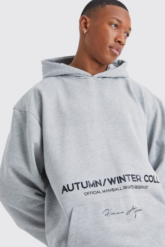 Oversize Hoodie mit Print