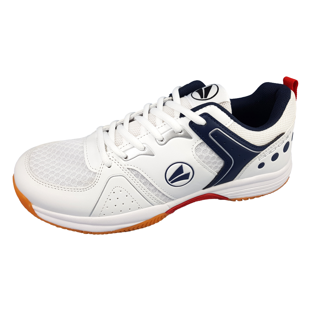 Jako J-MS AD Court 380014/0008 Weiß white/ dark navy