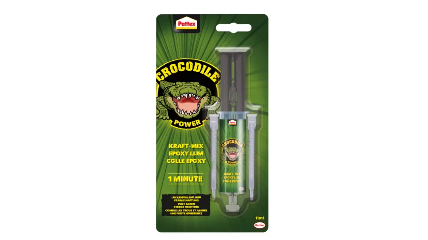 Pattex  Crocodile Power Kraft-Mix 1 Min Epoxidharz 11ml 11 ml