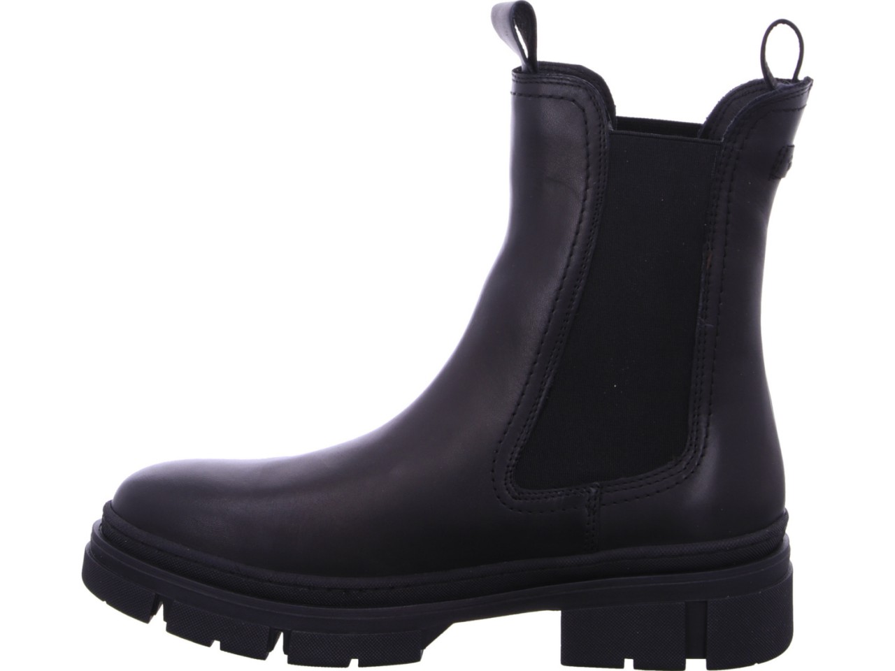 TAMARIS Schnür-Stiefeletten schwarz