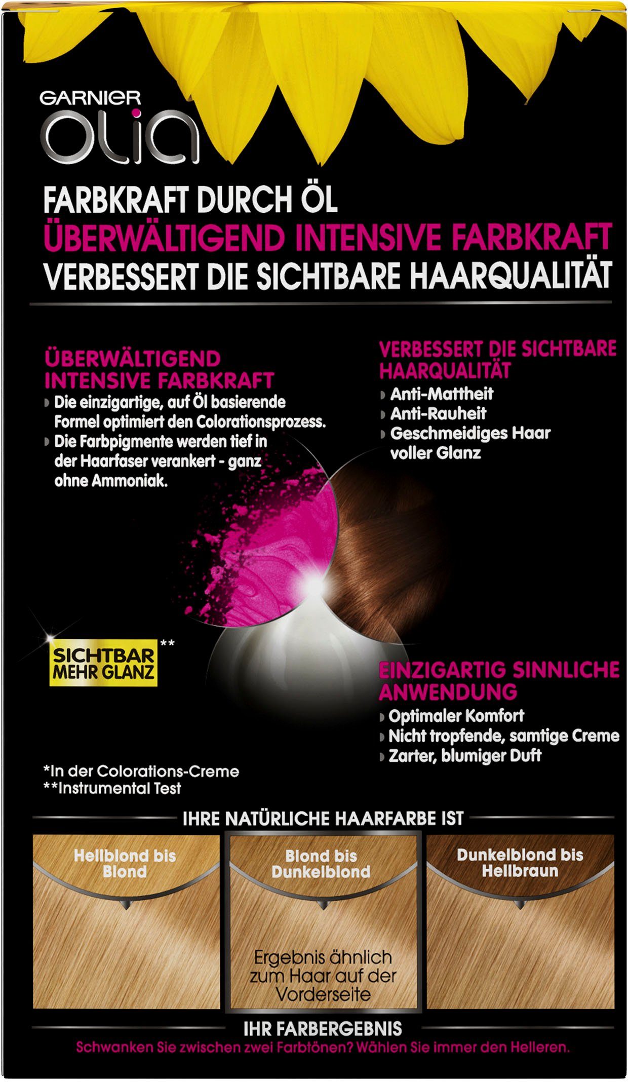 GARNIER Coloration Olia dauerhafte Haarfarbe