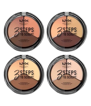NYX Professional Makeup 3 Steps to Sculpt Make-up Palette-15 g