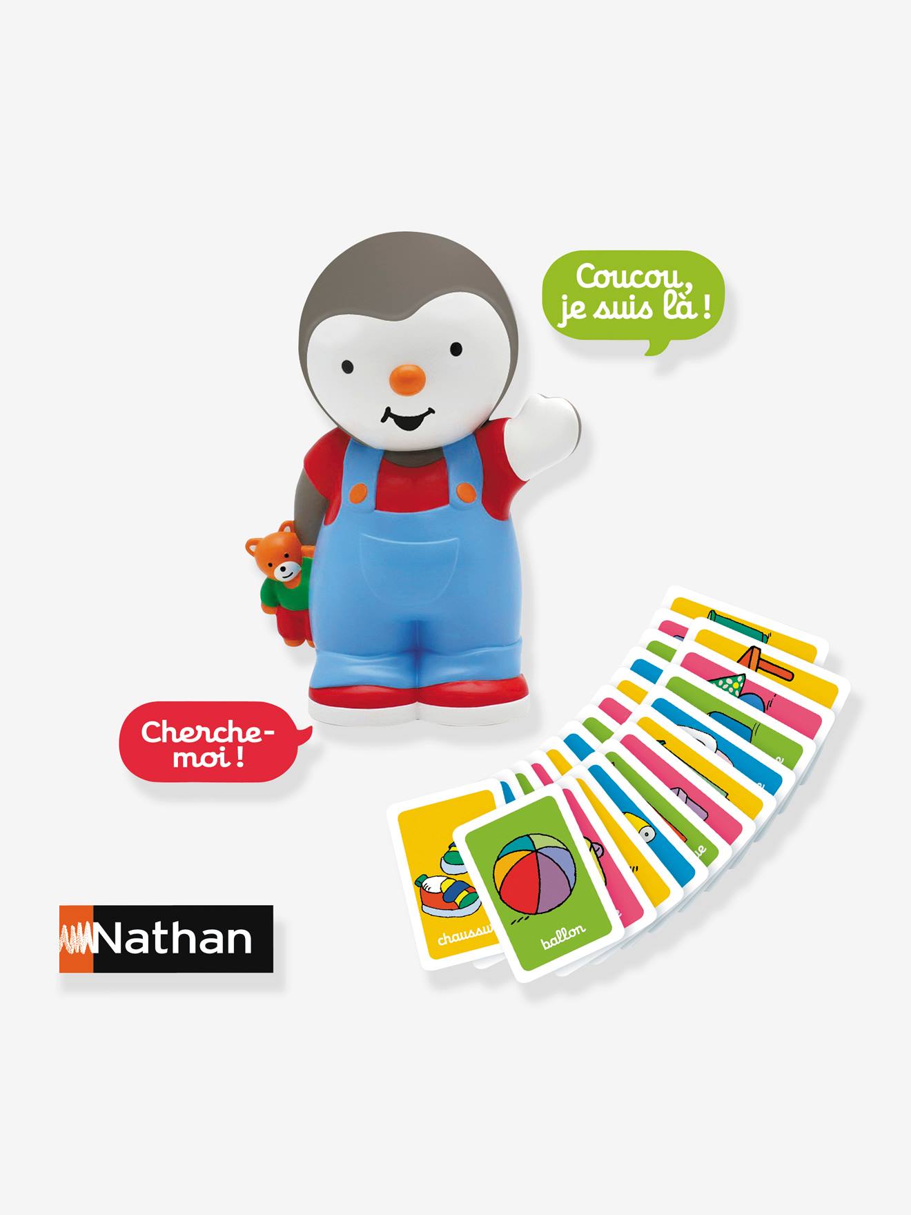 Cache-cache T'choupi NATHAN jaune