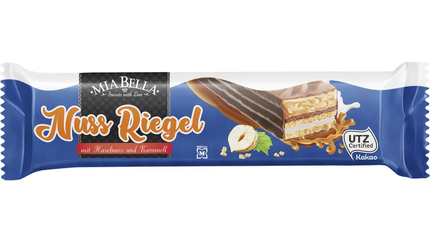 MIA BELLA Nuss Riegel Einzelriegel 40 g