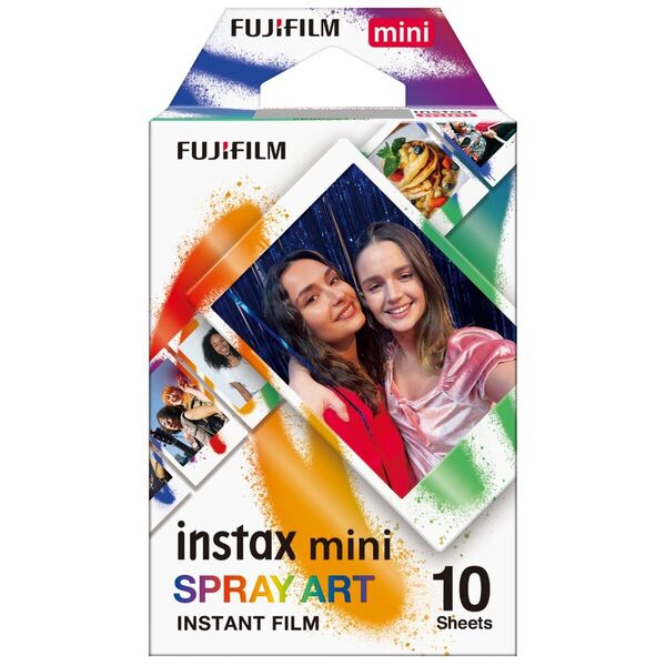 Fujifilm Instax Mini Spray Art Instant Filmek 10 db