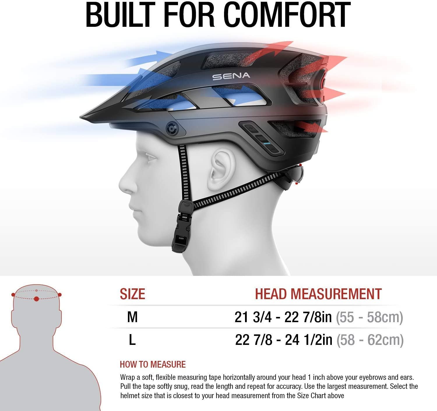 Sena M1 Smart Fahrradhelm