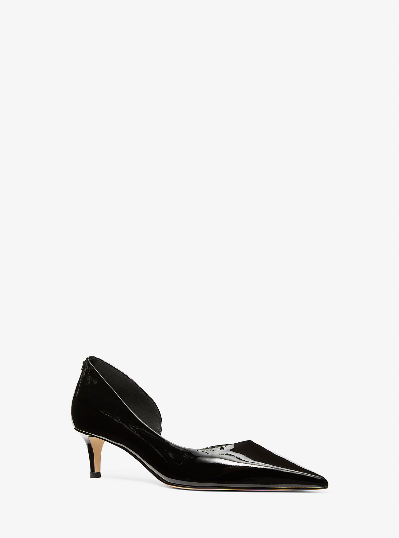 Elyse Pumps i lakkskinn - SVART