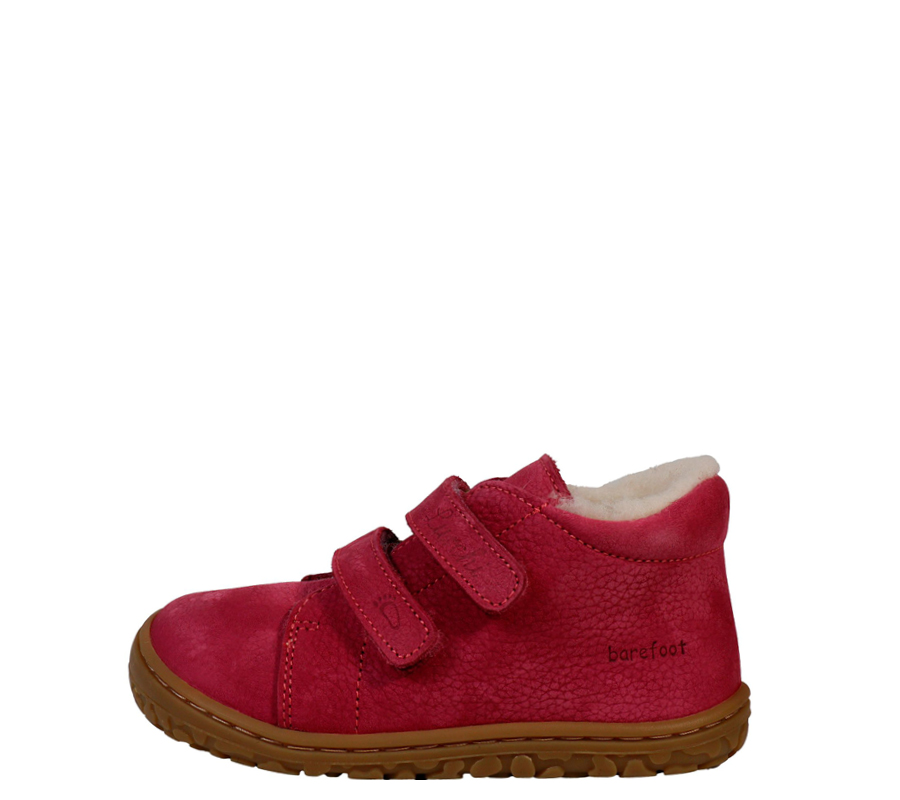 Lurchi Stiefel Nelio- Barefoot - fuxia