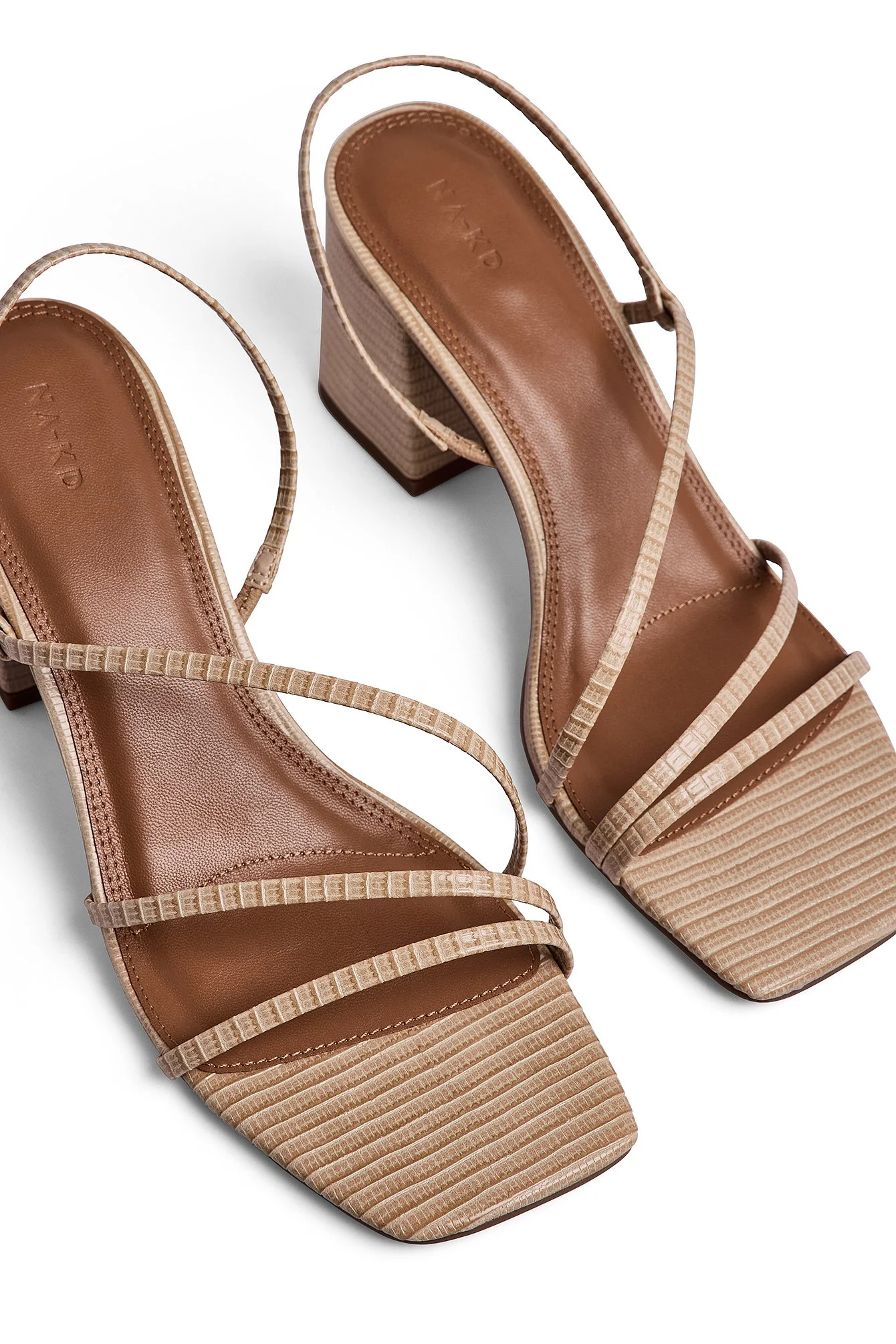 Basic Strappy Block Heels