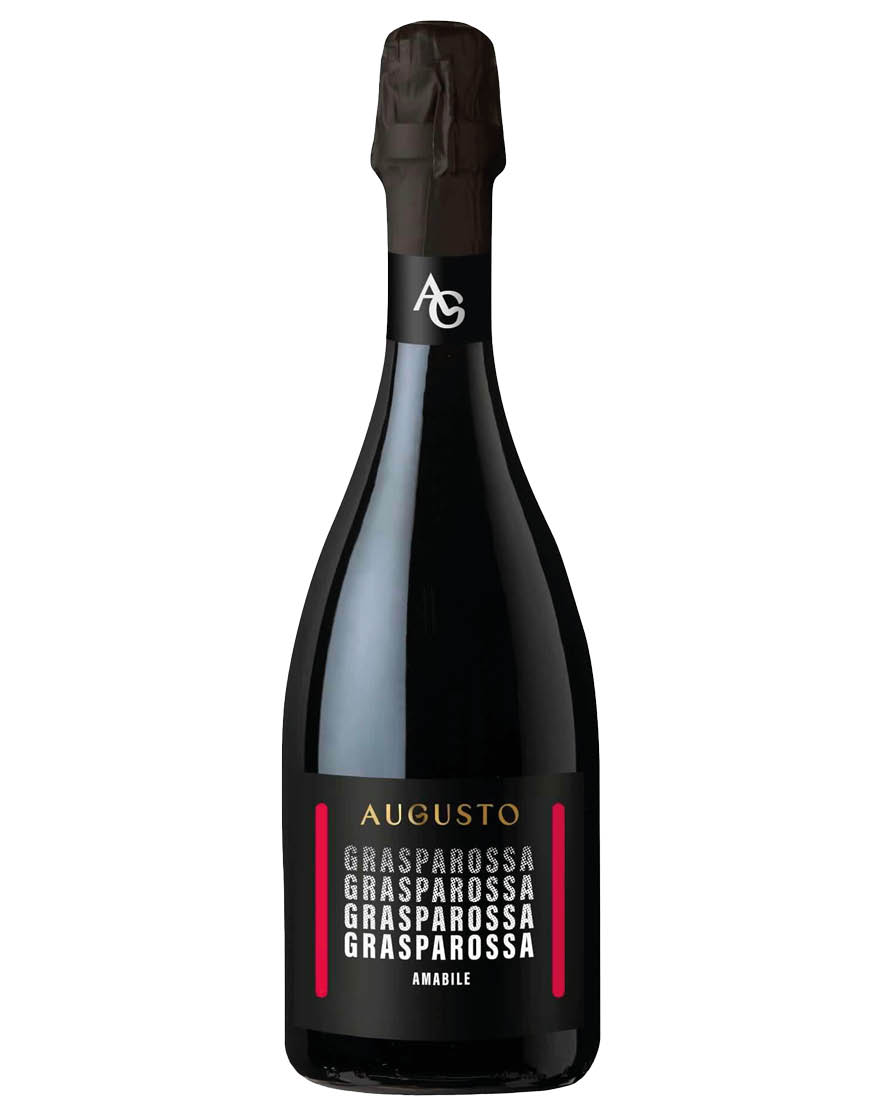 Lambrusco Grasparossa di Castelvetro DOC Amabile Frizzante Augusto 0,75 ℓ