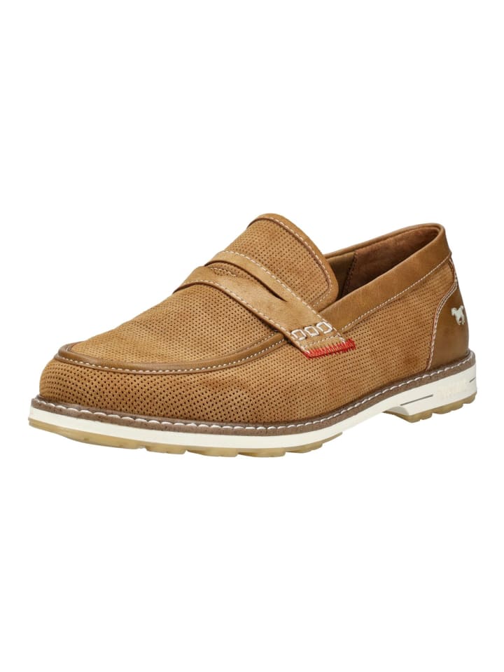 Mustang Slipper in Hellbraun günstig kaufen