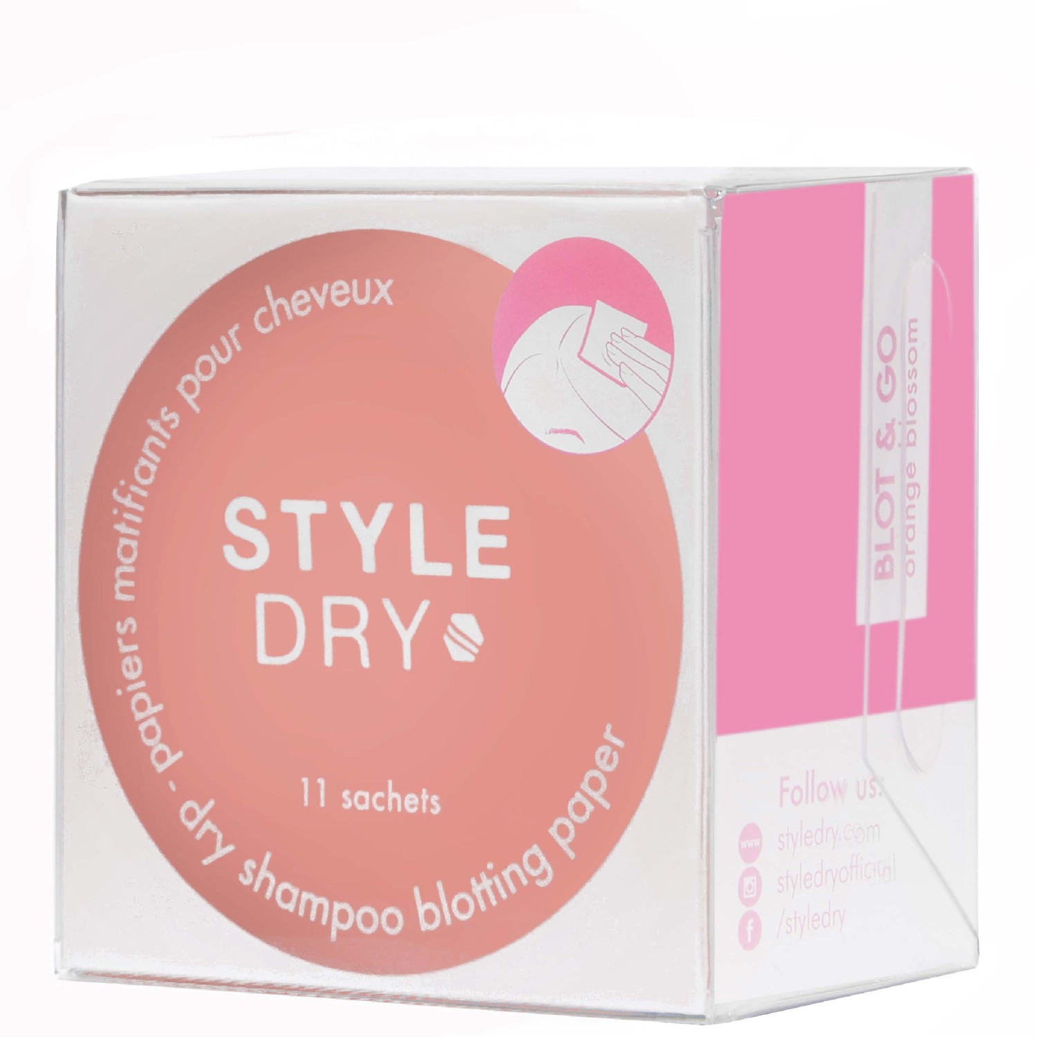 Styledry Blot & Go appelsinblomst