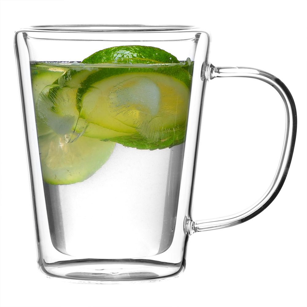 Casaria monzana® Teegläser 4er-Set je 250ml doppelwandig