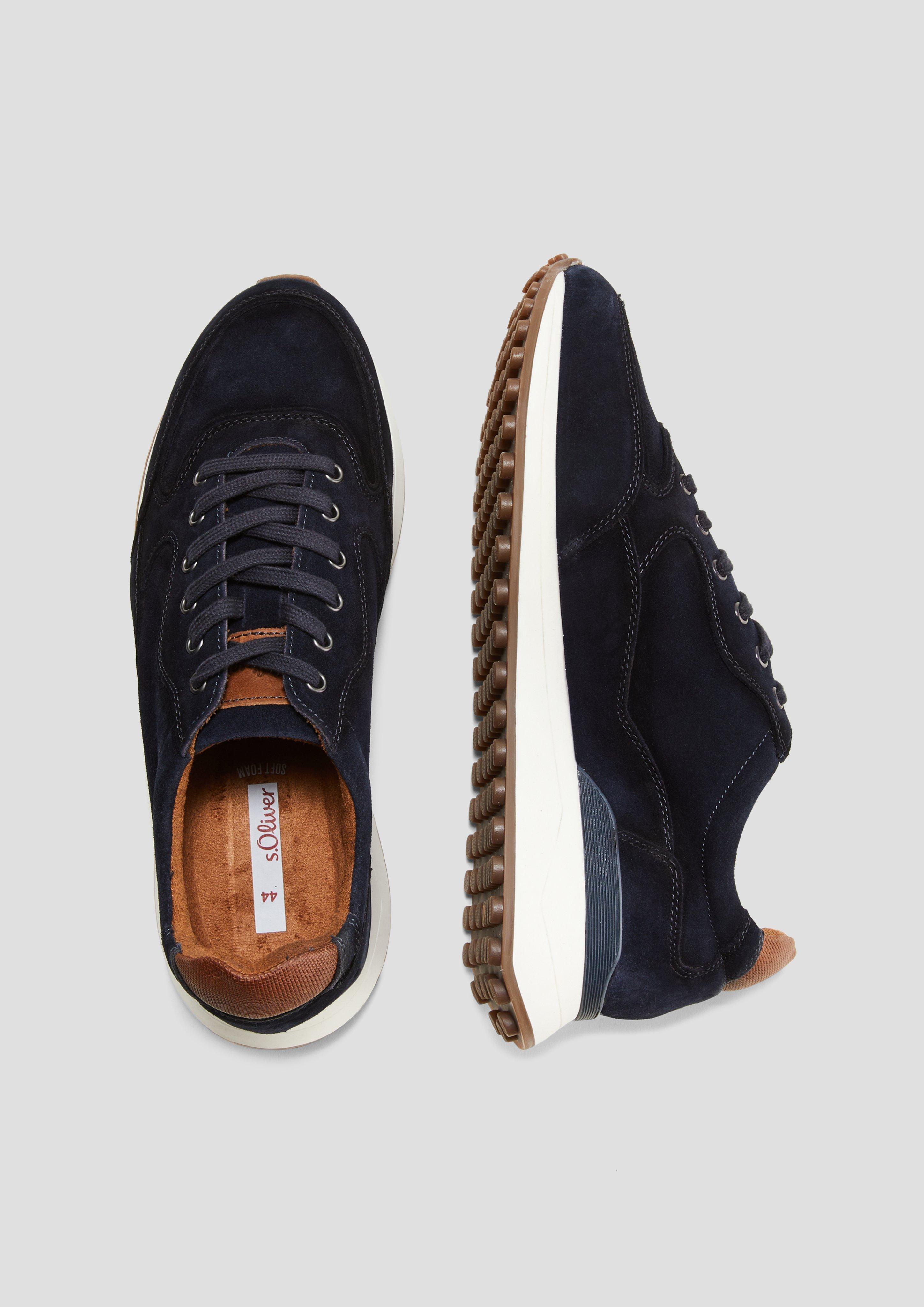 Sneaker in Veloursleder-Optik  6008187-805