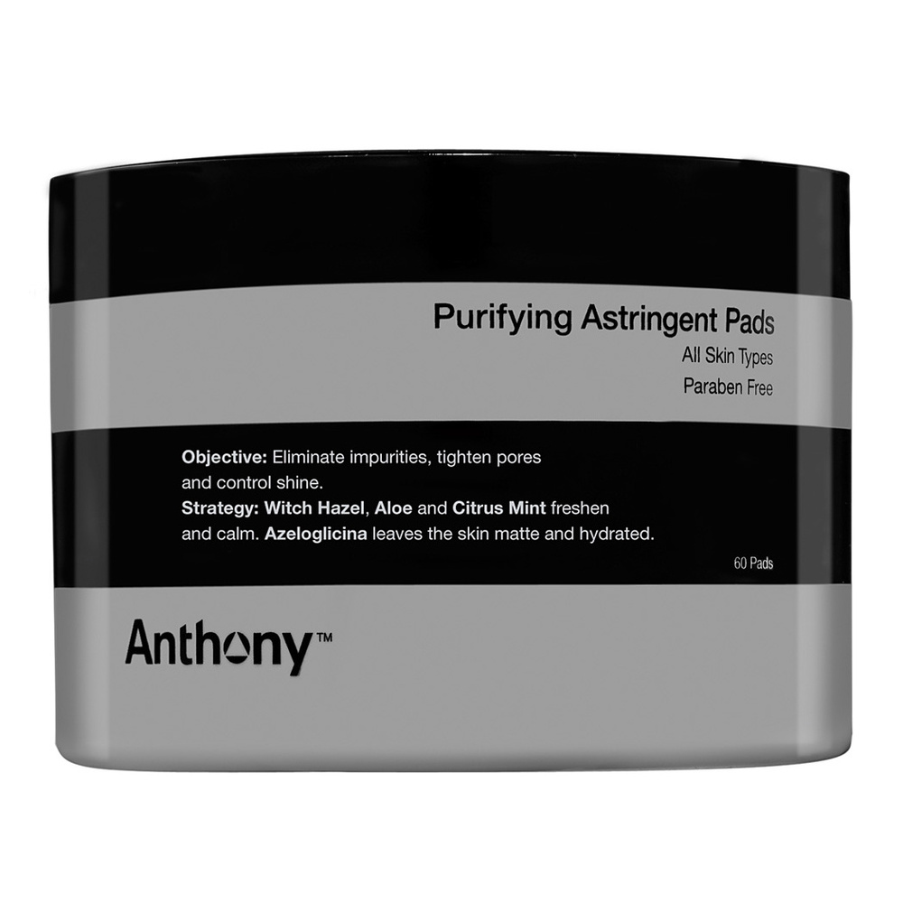 Anthony Purifying Astringent Pads nettoyage du visage