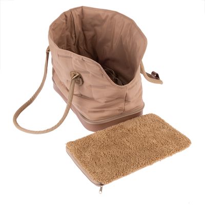 TIAKI Premium Umhängetasche Camello