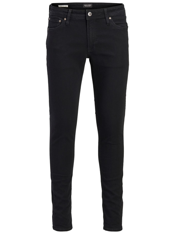 Jack & Jones Jeans GLENN slim in Schwarz günstig kaufen
