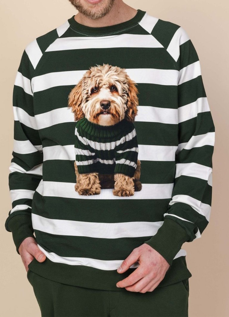 Tričko s dlouhým rukávem Snurk Labradoodle z organické bavlny