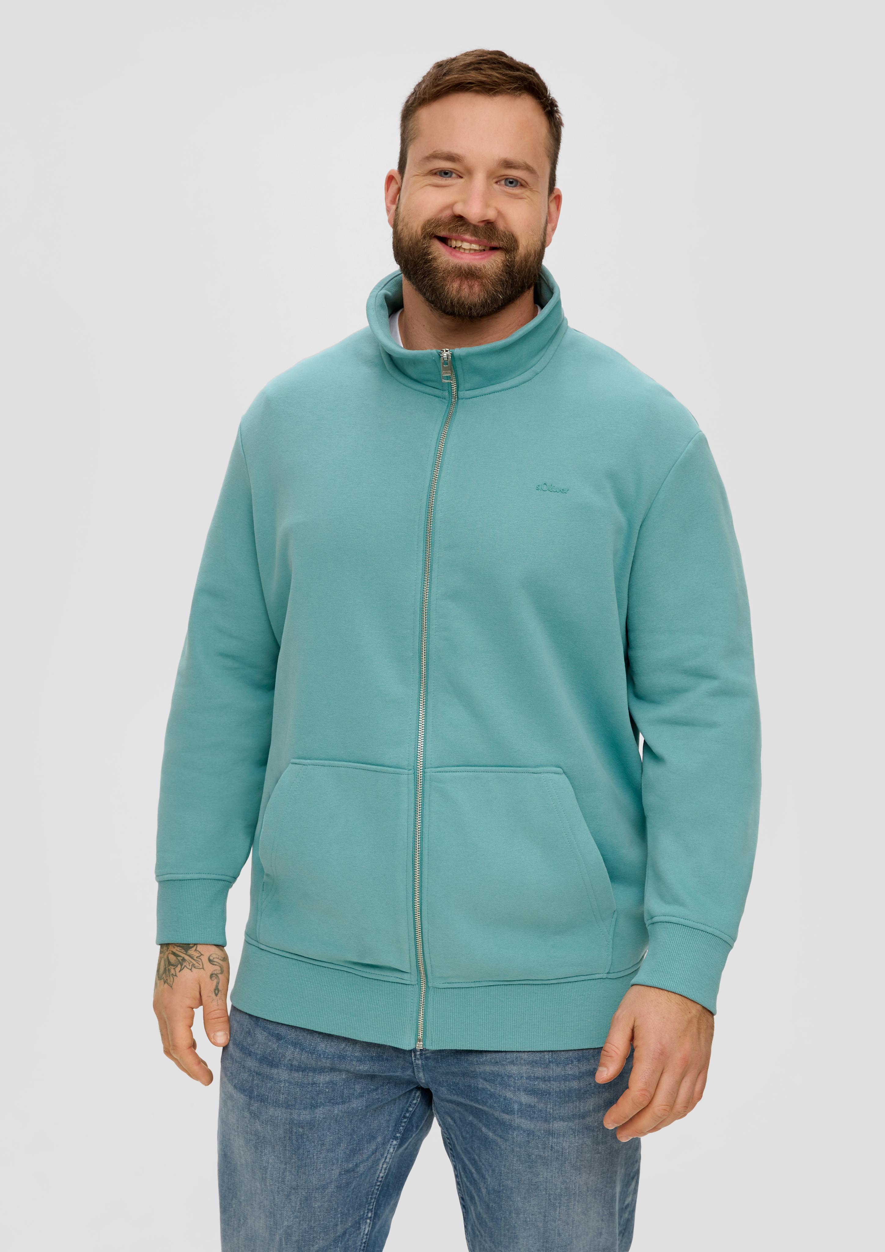 Sweatshirtjacke mit Reißverschluss  2143404-6557