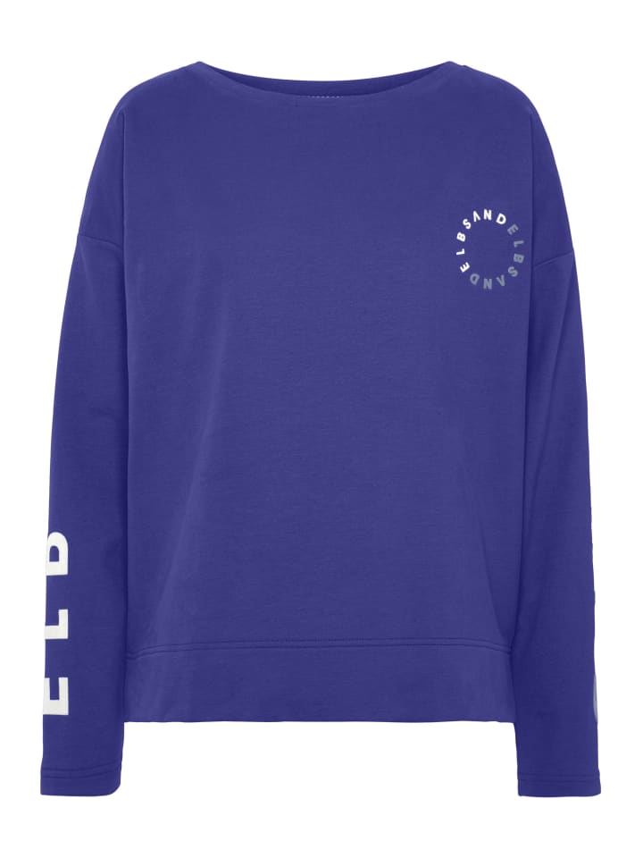 ELBSAND Sweatshirt in blau günstig kaufen