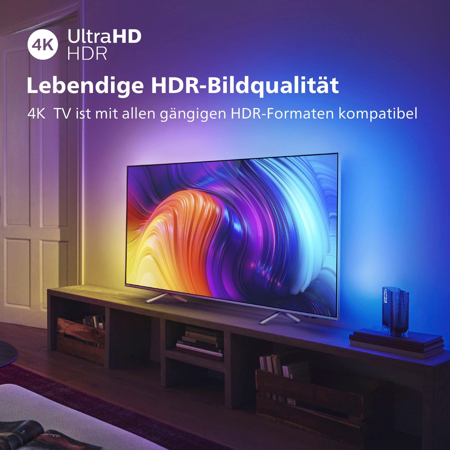 Philips 65PUS8507/12 LED-Fernseher (164 cm/65 Zoll, 4K Ultra HD, Android TV, Smart-TV)