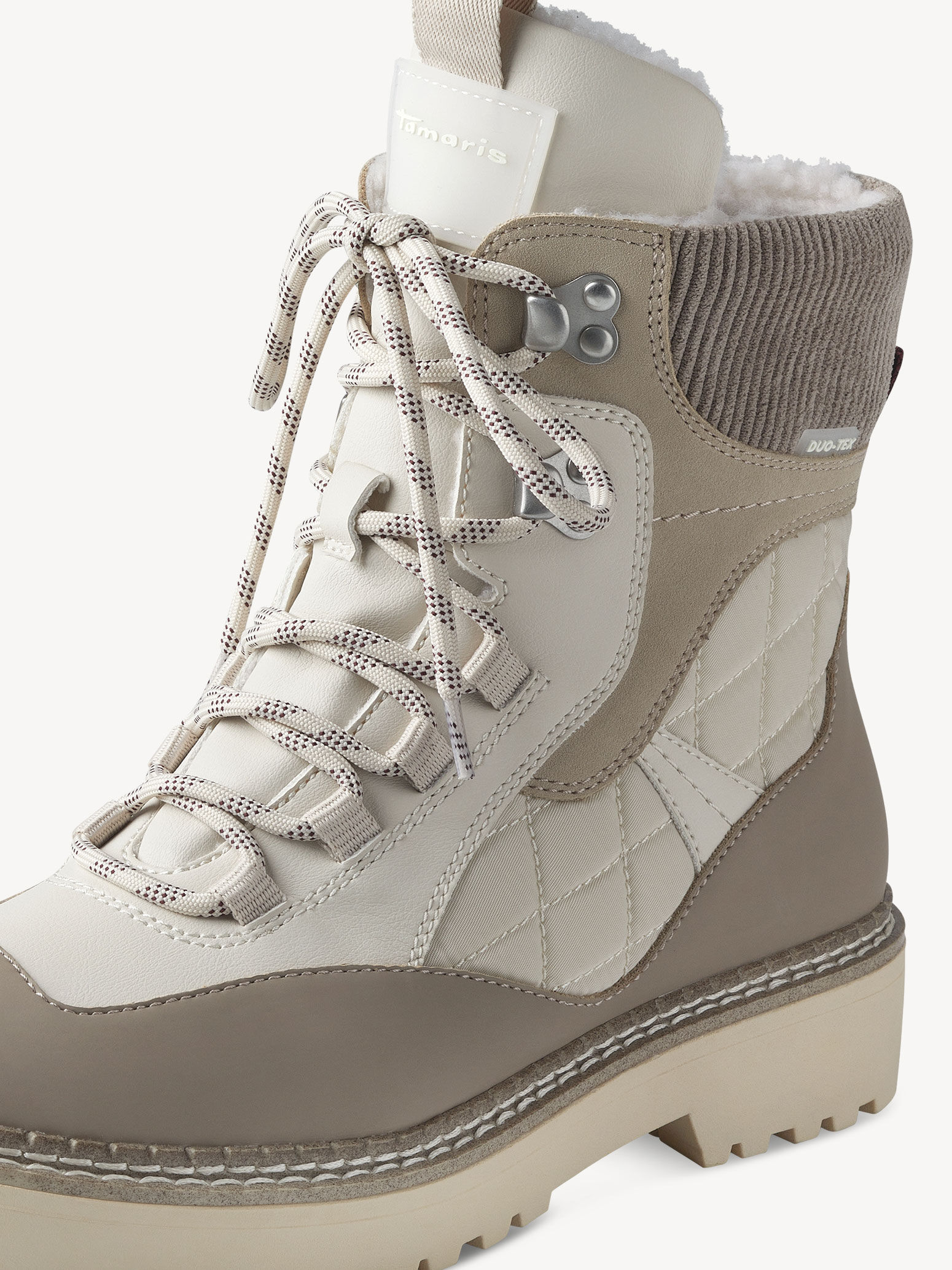 Bottine - beige doublure chaude