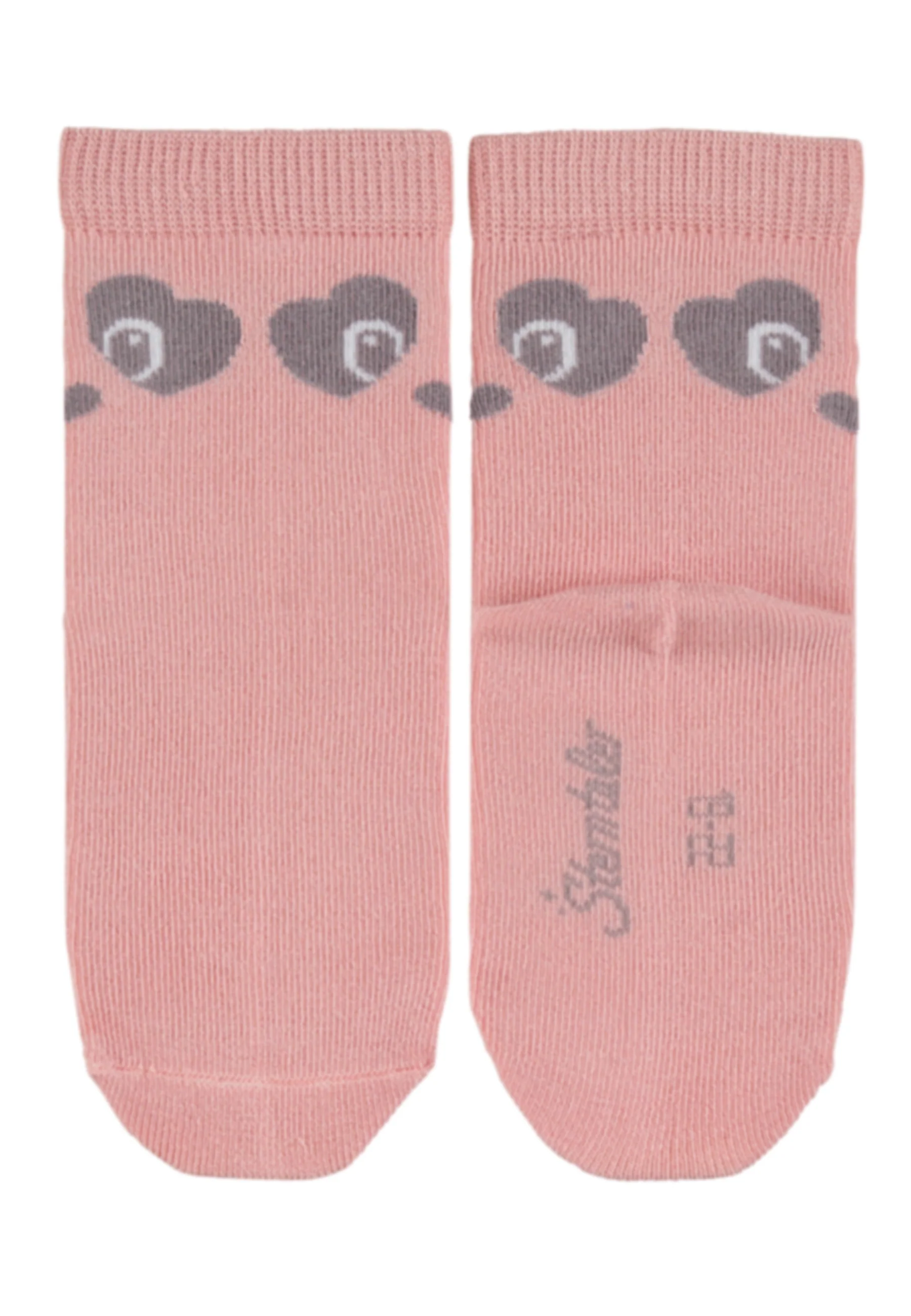 Kindersocken 3er-Pack Bambus in Weiß oder Zartrosa