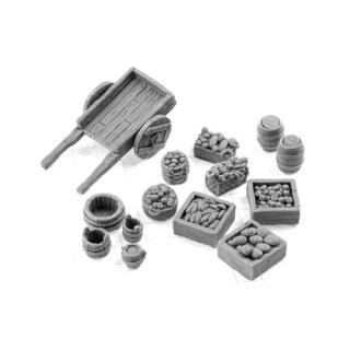 HQ Resin - Food Market Basing Kit