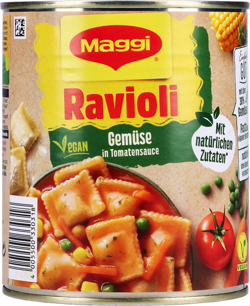 Maggi Ravioli Gemüse in Tomatensauce