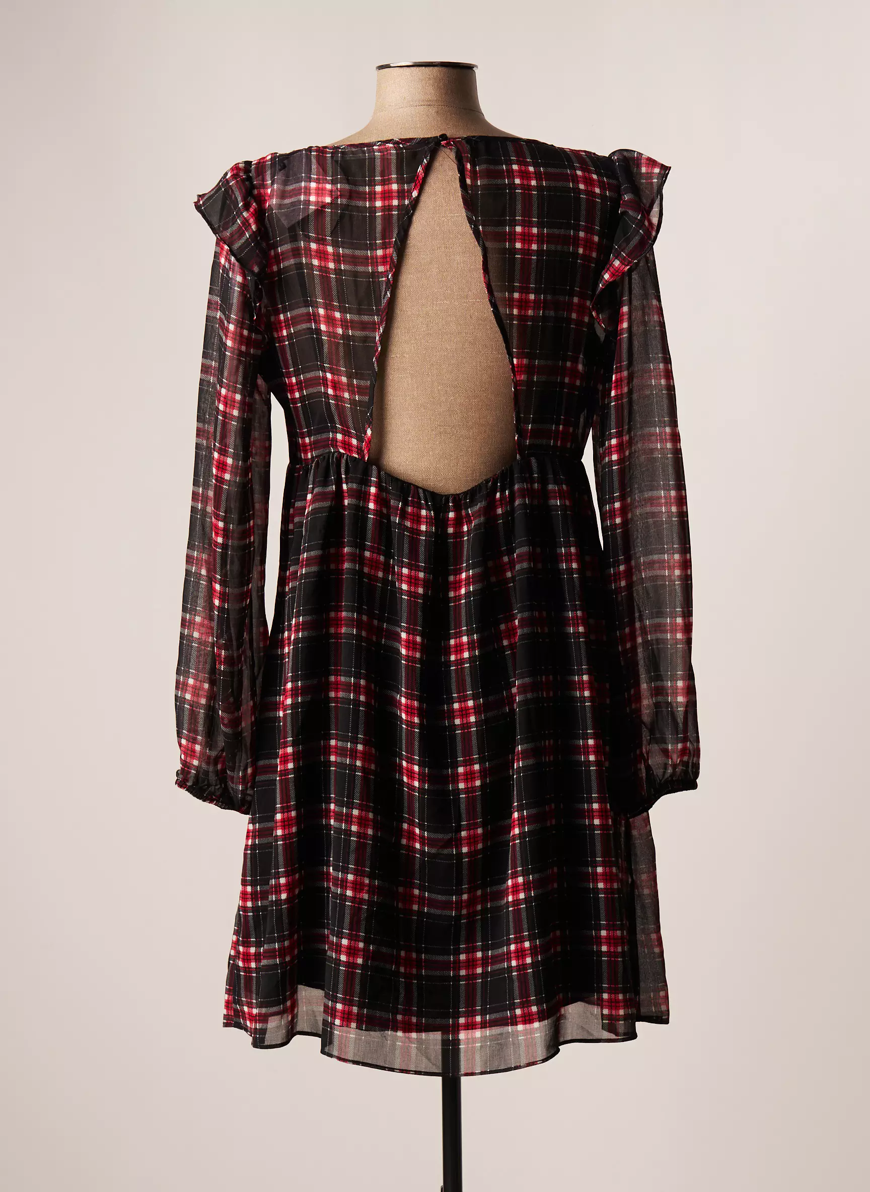 Naf Naf Robes Courtes Femme couleur rouge