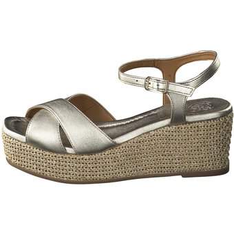 Unisa Plateau Sandale in gold