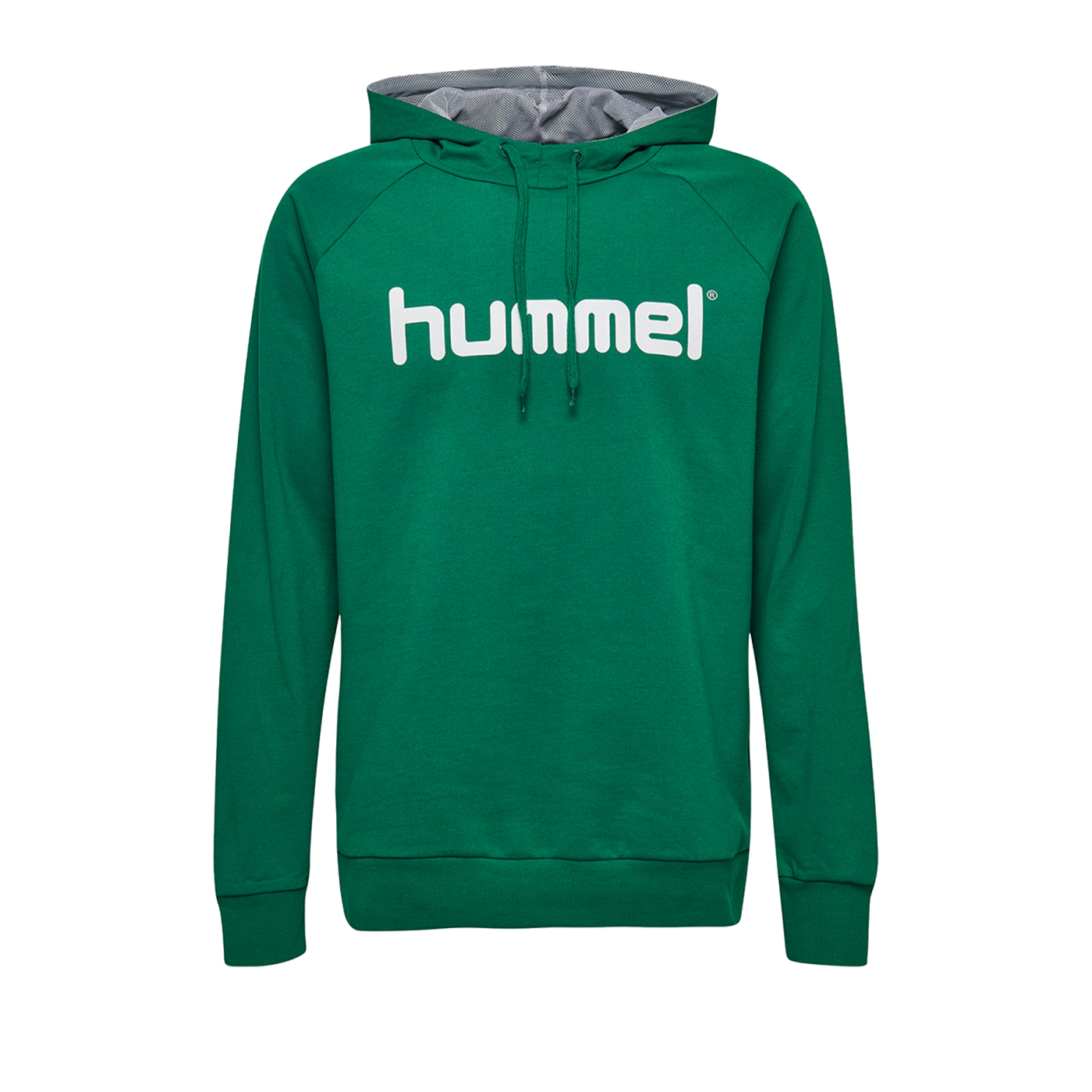 Hummel Cotton Logo Hoody Kids Grün F6140