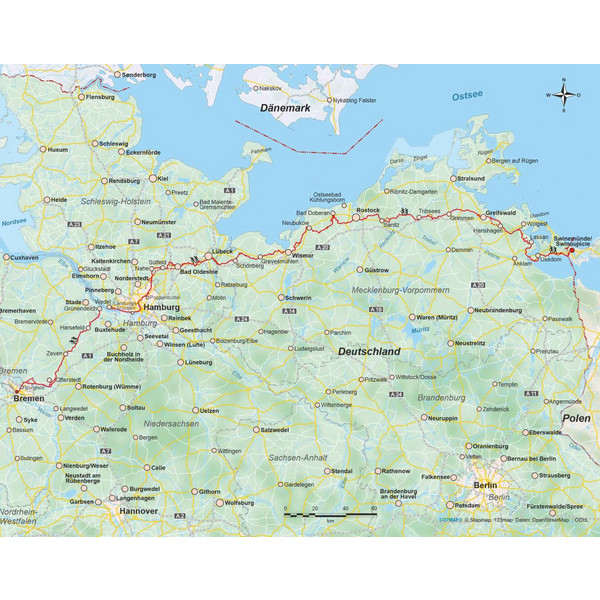 JAKOBSWEG VIA BALTICA - Wanderführer