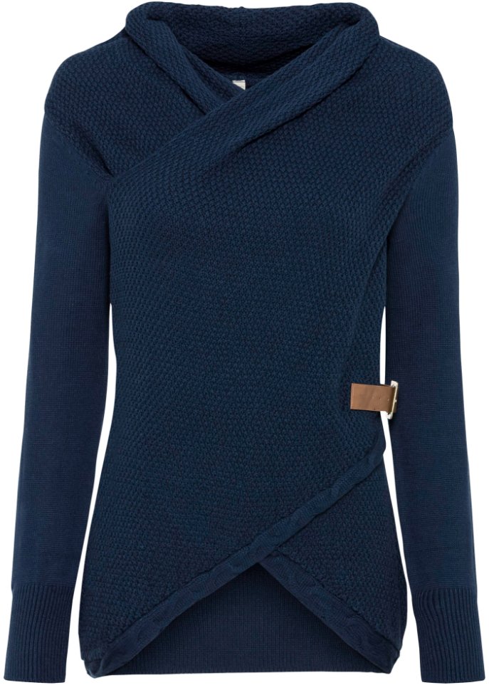 Pullover mit Accessoire