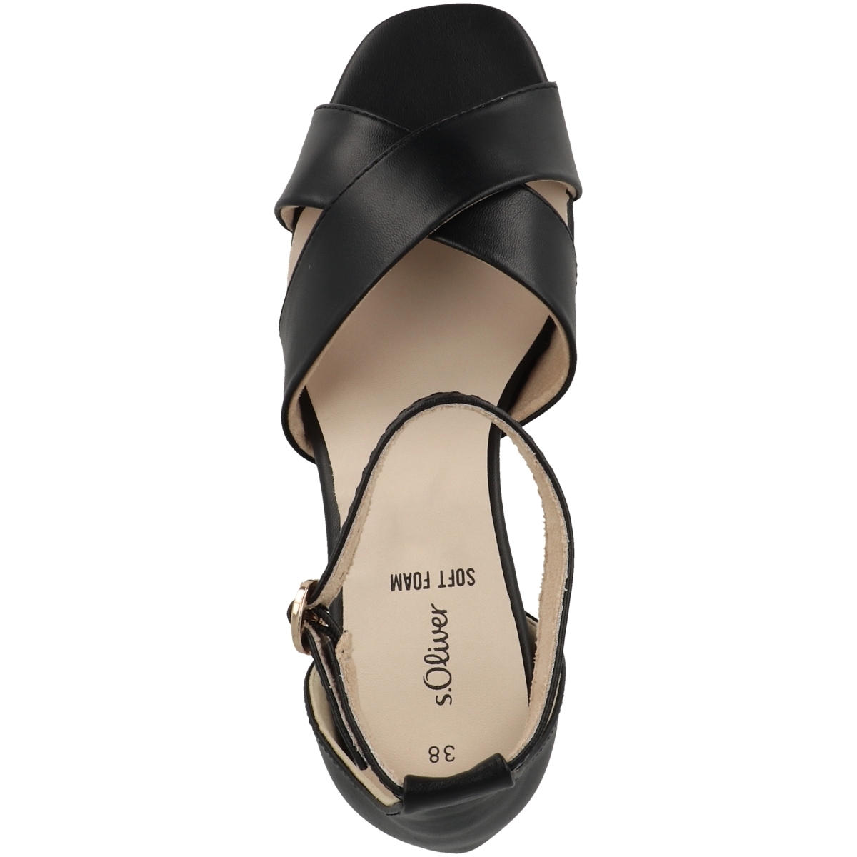 s.Oliver 5-28308-38 Sandaletten schwarz