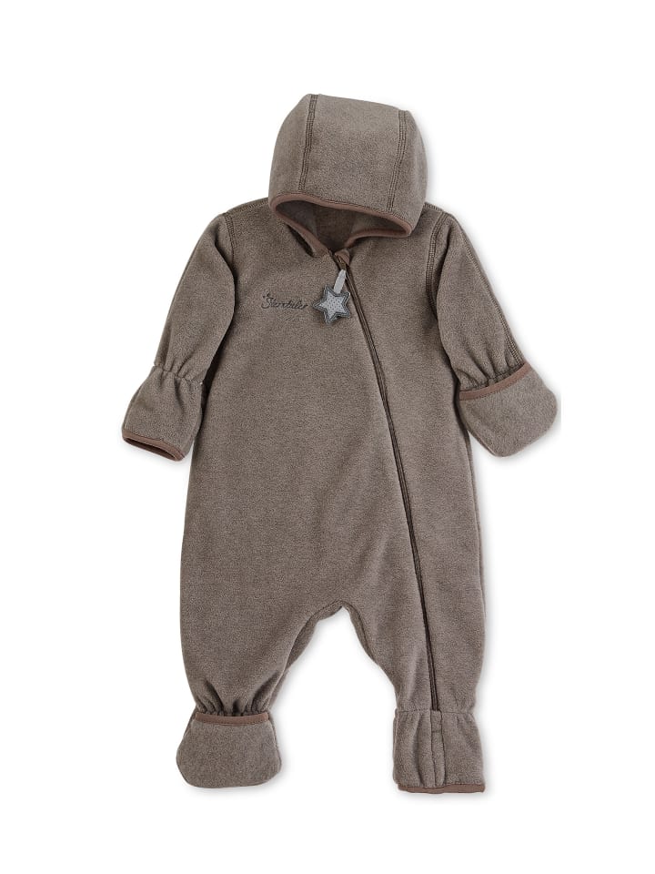 Sterntaler Overall Fleece in braun mel. günstig kaufen