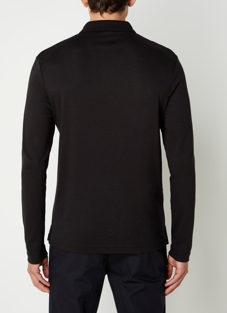 Polo HUGO BOSS Pirol de corte regular com logotipo