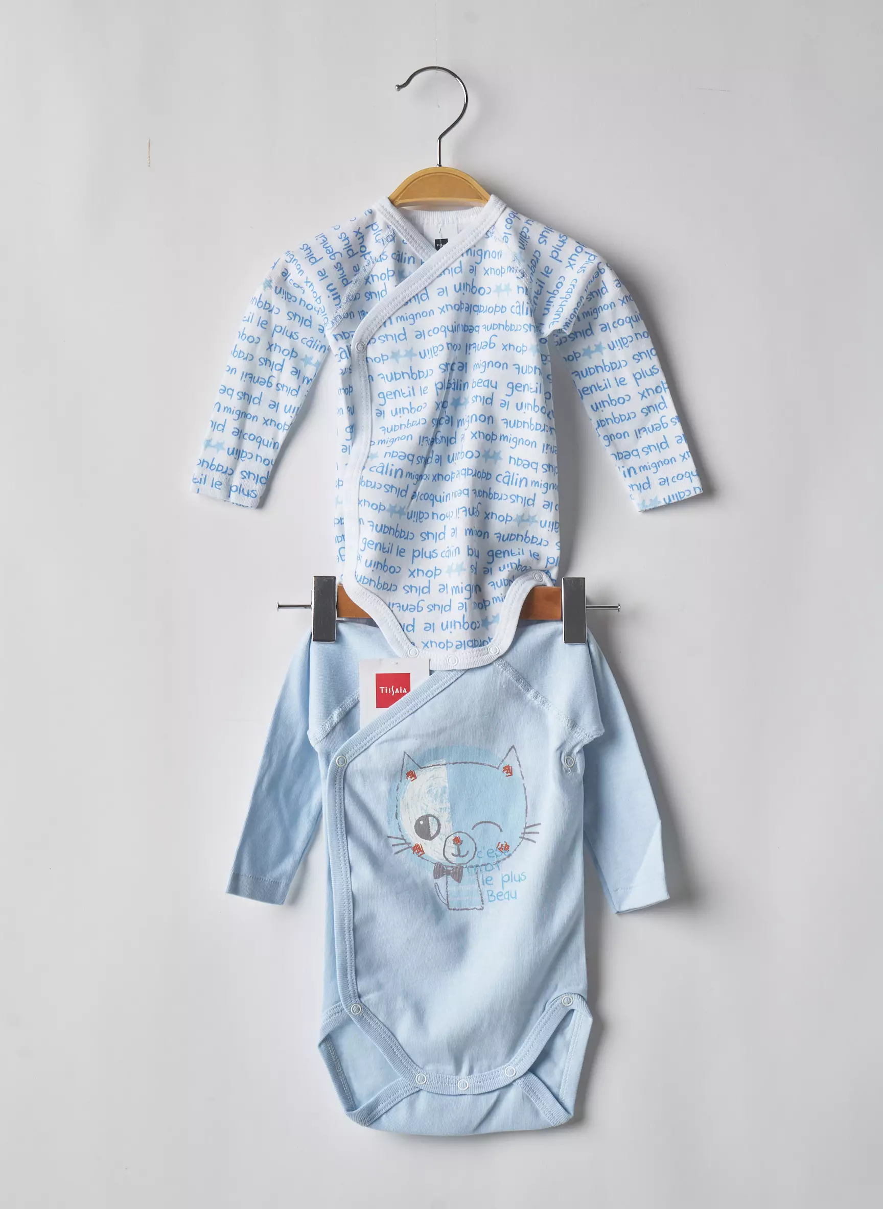 Tissaia Body Garcon couleur bleu
